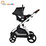 En1888 Baby Stroller 3 in 1/ Baby Pram/ Design Black Luxury Baby Carriage For