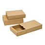 Environmentally Friendly Kraft Paper Drawer Carton Brown Drawer Gift Boxes Print Package Box