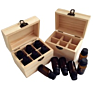 Essential Oil & Tea Wooden Storage Box for Gift Packaging