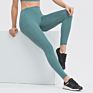 Essential Polyester Seamless Leggings Spandex Fitness Leggings Yoga Pants Compression Leggings with Phone Pocket