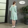 European and American Ruha Knitted Sweet Korean Dress Long Sleeve Floral Dress Lolita Casual Dress