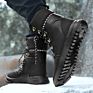 Eva Keep Warm Cotton Shoes Cold Protective Low Top Mens Snow Boots