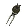 Express Golf Clip Forks Metal Antique Nickel Divot Tool Pitch Repair Tool