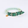 Extending Multicolor Traction Braided/ Hand-Woven Rope Pet Rainbow Collar