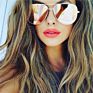 Famous Designer Vintage Aviation Polit Metal Women Shades Sun Glasses Sunglasses