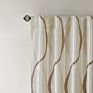 Fancy Window Embroidery Design Living Room Curtains