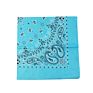 Fanni 22X22 Inches Paisley Bandana Headband Multifunction Cotton Square Face Covering Bandana Handkerchief Scarfs