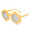 Fashionable Flowers Children Colorful Transparent Jelly Glasses, Cute Sun Flower Kids Sunglasses