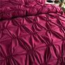 Fashionable Wine Red Bed Sheet Bedding Set Comfortable Bedding Sets Bedding Set Luxury