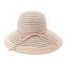 Female Uv Protection Beach Lady's Bucket Hat Big Wide Brim Flower Sun Straw Hat for Women