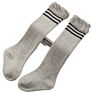 Fine Processing Thick Stripe Kids Toddler Baby Girl Cotton Long Knee High Socks