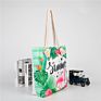 Flamingo Printed Casual Bag Women Canvas Beach Bags Stylish Female Single Shoulder Handbags Ladies Tote