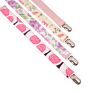 Flax Cotton Baby Pacifier Clip Chain Dummy Holder for Infant Boys Girls