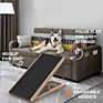 Fold Pet Foldable Ramps Interior Wooden Non Slip for Car Small Adjustable Step Large Travel Dogs Wood Cat Dog Ramp