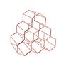 Foldable Wine Rack Honeycomb Wine Bottles Rack for Storage