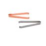 Food Grade Color Plated Stainless Steel Ice Clip, Ice Tongs for Bartender