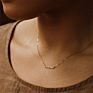 Foreign Trade Mother S925 Sterling Silver Necklace Simple Glossy Clavicle Chain English Word Mother Love Item