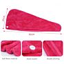 Free Sample Rts 1Pc Moq Microfiber Hair Drying Turban Salon Towel Bathroom Hair Wrap Dryer Towel for Women