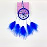 Fs3002 Feather Evil Eye Car Hanging Ornament Indoor Decoration Handmade Dream Catcher