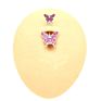 Gaby Pink Glitter Butterfly Bling Bling Animal Double Mount Belly Button Ring Belly Ring Body Piercing Jewelry