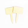 Garden Decorative Natural Wood Plant Markers Plant Labels Biodegradable Plant Stick