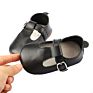 Genuine Leather T-Bar Mary Jane Baby Girls Shoes Infants Toddler Baby Princess Ballet Shoes Newborn Crib Shoes Rubber Sole