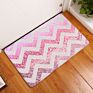 Geometry Pattern Cobblestone Door Mat Marble Semicircle Shiny Front Door Rugs Gold Powder Zigzag Homeware Diamond Large Sponge