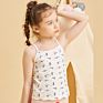 Girls Camisole Singlet Children Underwear Tank Cute Baby Princess Undershirts Cotton Crop Tops for Kids Clothing