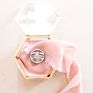 Glass Jewellery Box (Gold)