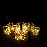 Glass Mason Bottle Color Solar Garden Lights Christmas Gifts Outdoor Ornaments Holiday Lighting -Sellin