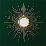 Golden Sunburst round Antique Metal Frame Interior Luxury Art Wall Hanging Mirror