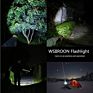 Handheld LED flashlight  with adjustable focus