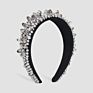 Graceful Baroque Style Crystal Headbands Retro Handmade Beaded Headbands Hair Accessories