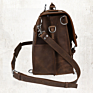 Great Large Office Man Genuine Leather Crossbody Bag Crazy Horse Leather Travel Messenger Bag for Men