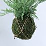 Green Artificial Plastic Fern Leaves Artificial Hanging Plant