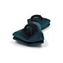 Green Velvet Dog Accessories Luxury Bowtie Collar Dog Bow Tie