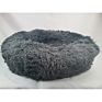 Grey Color Style Dog Plush Pet Soft Warm Dog Bed for Sleeping