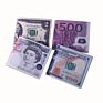 Guangzhou 100 Dollar Bill Wallet Slim Canvas Card Wallet 100 Dollar Wallets