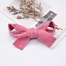 Hair Accessories for Kids Bow Corduroy Fabric Knot Bows Hair Clips for Girls