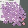 Hair Accessories Shining Fabric Mesh Glitter Stars Shape Pink Purple Color Kids Hair Clips for Girls