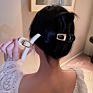 Hair Accessories South Korea East Gate Personality Geometric Hair Shark Clip Hairpin Net Red Temperament Design Accesso