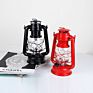 Halloween Outdoor Garden Battery Operated Metal Vintage Style Led Hurricane Decorative Chinese Red Lanterns Light