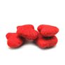 Hand Knitted Wool Earring Accessory in Autumn and Korean Temperament Heart round Earrings Accessories