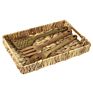 Hand Woven Set of 3Pcs Water Hyacinth Tray Basket