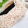Hande Made Knotted Wide Headbands Women Lace and Pearl Elastic Accessories Headband