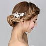 Handmade Crystals Fancy Bridal Hair Jewelry Accessories Pearl Wedding Bridal Hair Combs