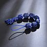 Handmade Natural Lapis Lazuli Crystal Car Hanging Ornaments for Home Decoration Feng Shui Ornament