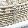 Handwoven Natural Portable Corn Husk Baby Changing Basket for Nursery Baby Diaper Changing Moses Baskets