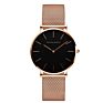 Hannah Martin Ch36 Simple Ladies Quartz Stainless Steel Casual Waterproof Wristwatch Watches for Women