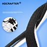 Hdcrafter Classic Black-And-White Single and Double-Layer Polyester Flat Shoelaces